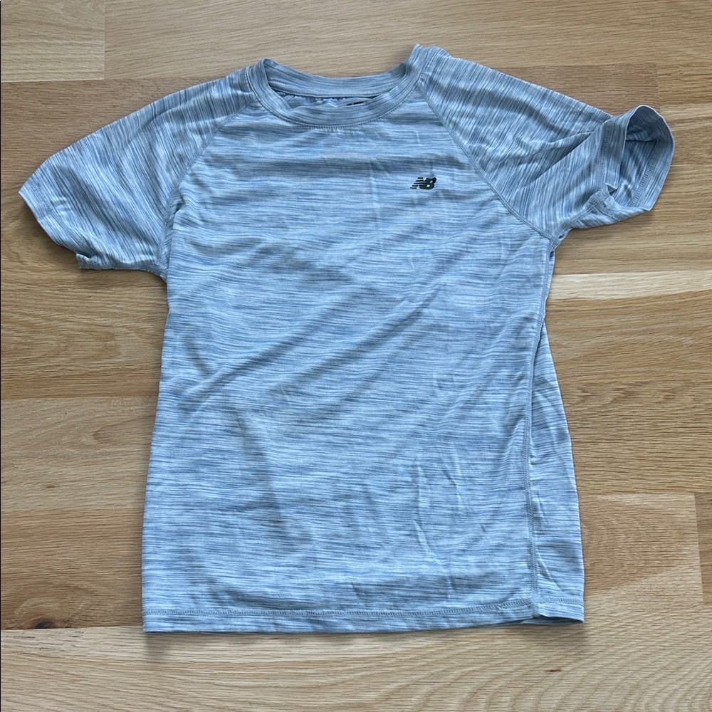 New Balance Light Gray Performance Tee